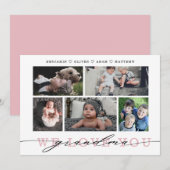 Grandma Photo Collage-Moederdag (Voorkant / Achterkant)