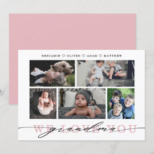 Grandma Photo Collage-Moederdag