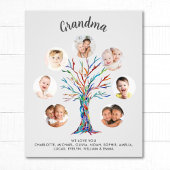 Grandma Photo Collage Poster