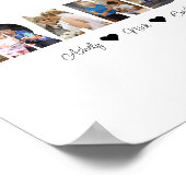 Grandma Photo Collage Poster 7 Foto's (Hoek)