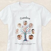 Grandma Photo Collage T-shirt