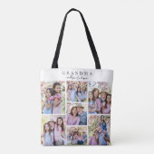 Grandma Photo Collage Tote Bag (Achterkant)