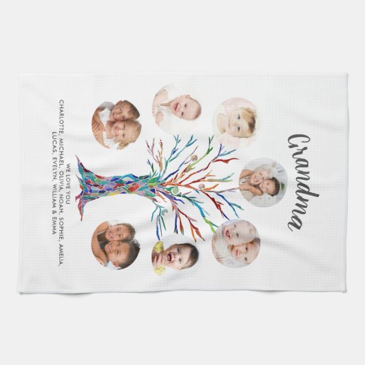 Grandma Photo Keepomwille Theedoek (Horizontaal)