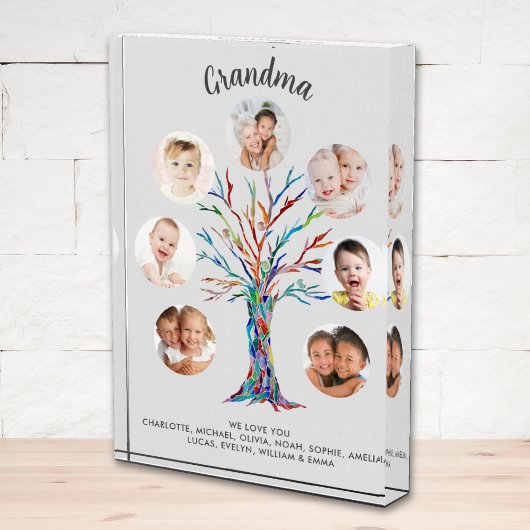 Grandma Photo Keepsake Photo Block Fotoblokken
