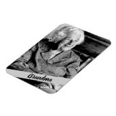 Grandma Photo Magnet Magneet (Linkerzijde)