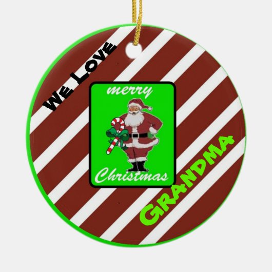 Grandma Photo Ornament (Voorkant)