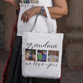 Grandma Photo Tote Bag