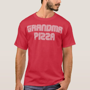 Grandma Pizza  Retro 70s 80s Funny T-shirt