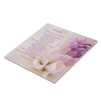 Grandma Poetry Collector Tegeltje