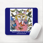 Grandma Purrle's Inspirerend Mousepad Muismat (Met muis)
