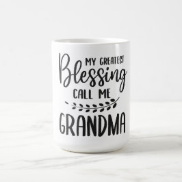 Grandma Quote Coffee Mok