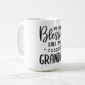 Grandma Quote Coffee Mok (Voorkant links)