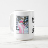Grandma Quote met foto Koffiemok (Voorkant links)