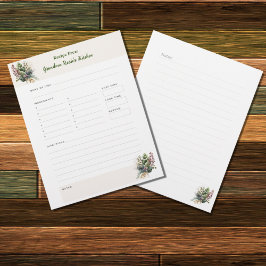 Grandma Recipes | Bijgewerkte Rustic Recipe Page