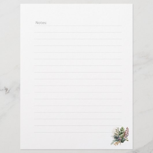 Grandma Recipes | Bijgewerkte Rustic Recipe Page (Achterkant)