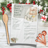 Grandma Recipes Oatmeal Cookies Custom Keepsake Theedoek