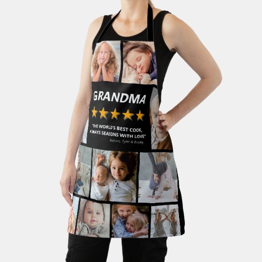 Grandma Review Photo Collage Schort (Insitu)