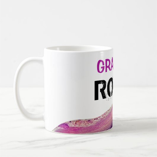 *~* Grandma Rocks Lapidary Agate Stone Koffiemok (Links)