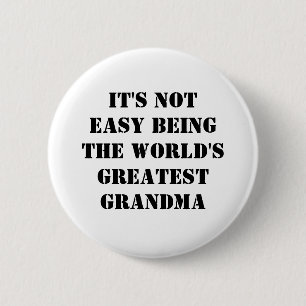 Grandma Ronde Button 5,7 Cm