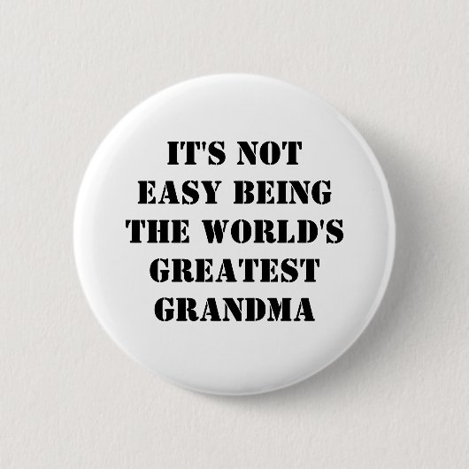 Grandma Ronde Button 5,7 Cm (Voorkant)