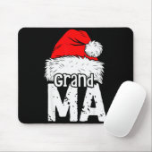 Grandma Santa Christmas Family Matching Pyjamas Xm Muismat (Met muis)