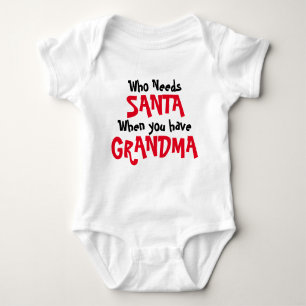 Grandma Santa Romper