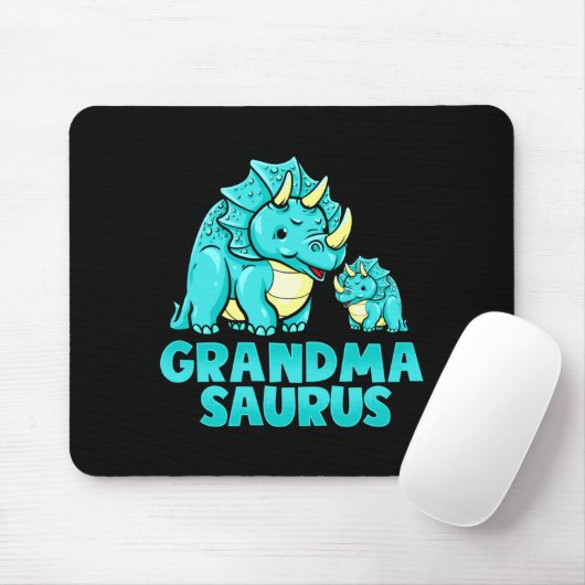 Grandma Saurus Funny Grandmasaurus Dinosaur  Muismat (Met muis)