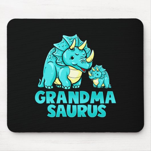 Grandma Saurus Funny Grandmasaurus Dinosaur  Muismat (Voorkant)