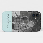 Grandma Script met foto's | BLAUWGROEN Case-Mate iPhone Case (Achterkant (horizontaal))