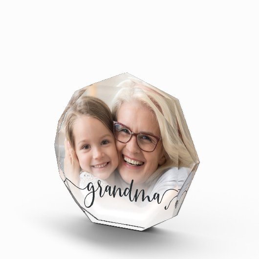 Grandma Script Overlay Fotoblokken (Rechts)