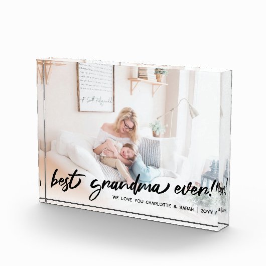 Grandma Script Overlay We houden van fotoblokkerin Fotoblokken (Rechts)