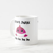 Grandma Shark Coffee Mok (Voorkant links)