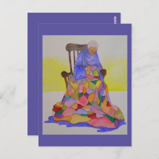 Grandma Smith - Mini Collectible Prints Briefkaart (Voorkant / Achterkant)