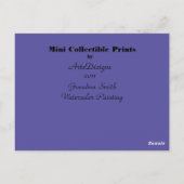 Grandma Smith - Mini Collectible Prints Briefkaart (Achterkant)