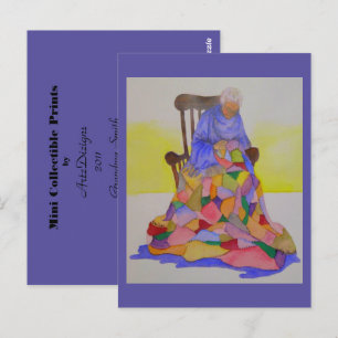 Grandma Smith - Mini Collectible Prints Briefkaart