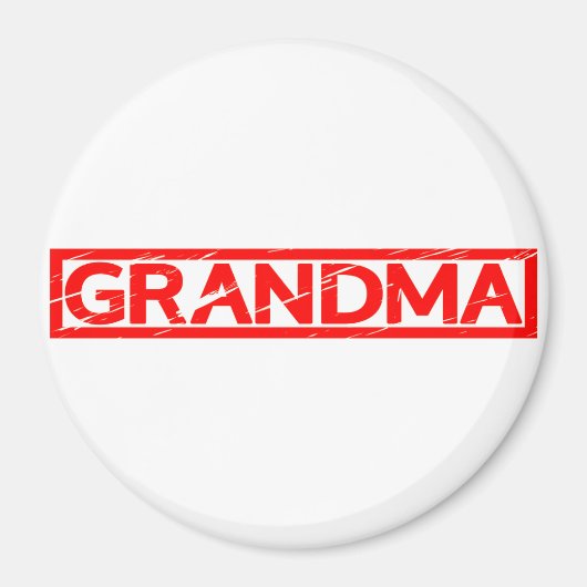 Grandma Stamp Magneet (Voorkant)
