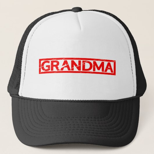 Grandma Stamp Trucker Pet (Voorkant)