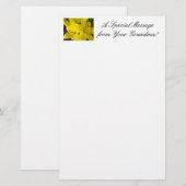 Grandma Stationery een speciaal bericht van je Briefpapier (Voorkant / Achterkant)