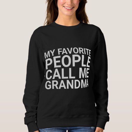 GRANDMA T-SHIRTS MIJN FAVORIT MENSEN NOEMEN MIJ GR (Voorkant)