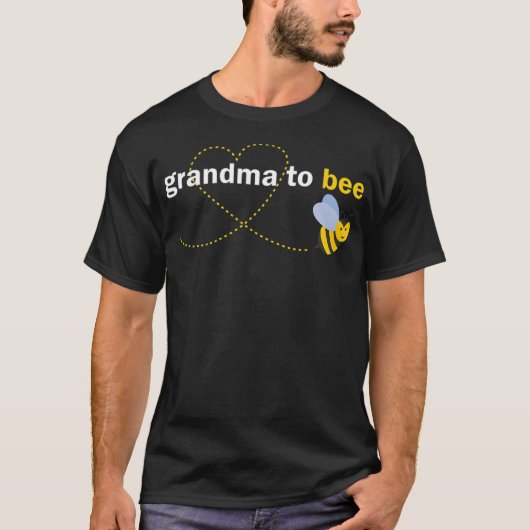 Grandma To Bee western riding brand T-shirt (Voorkant)