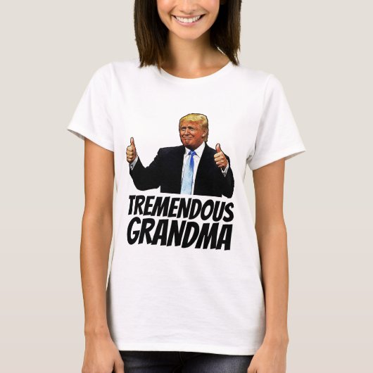 GRANDMA TRUMP T-SHIRTEN T-SHIRT (Voorkant)