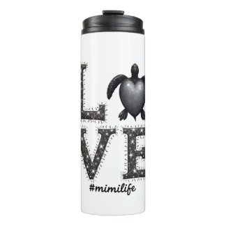 Grandma Turtle - Love Mimi Life Zee Turtle, Mimi T Thermosbeker