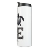 Grandma Turtle - Love Mimi Life Zee Turtle, Mimi T Thermosbeker (Geroteerd rechts)