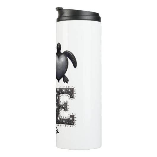 Grandma Turtle - Love Mimi Life Zee Turtle, Mimi T Thermosbeker (Geroteerd rechts)