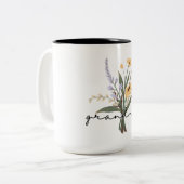 Grandma Tweekleurige Koffiemok (Voorkant links)