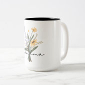 Grandma Tweekleurige Koffiemok (Voorkant rechts)