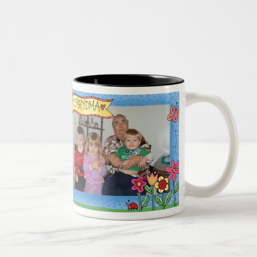 Grandma Tweekleurige Koffiemok (Rechts)