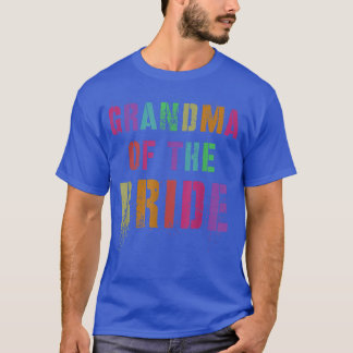 GRANDMA VAN DE BRIDE Bridal Party Granny Family fo T-shirt