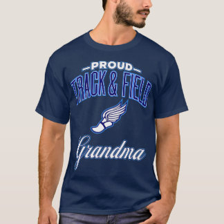 Grandma voor vrouwen op het spoor t-shirt