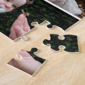 Grandma we houden van je foto Collage Legpuzzel (Zijkant)